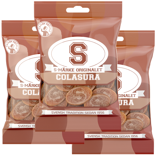 3st - S-Märke Colasura 80g