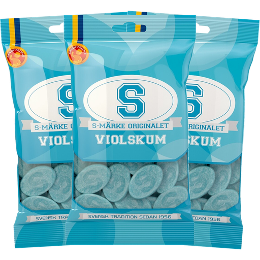 3st - S-Märke Violskum 70g