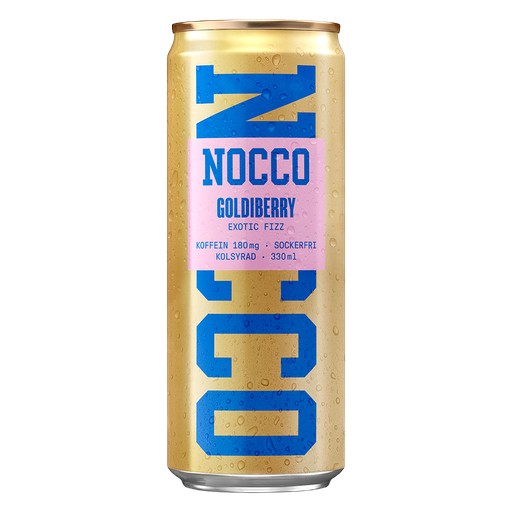 Nocco Goldiberry Exotic Fizz 33cl