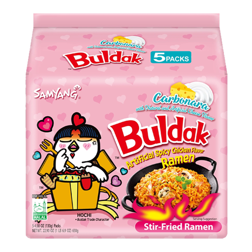 Samyang Carbonara Noodles 5 x 130g