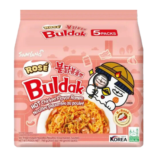 Samyang Chicken Rose Noodles 5st x140g