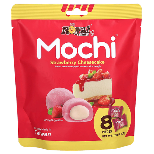 Royal F Mochi Strawberry Cheesecake 120g