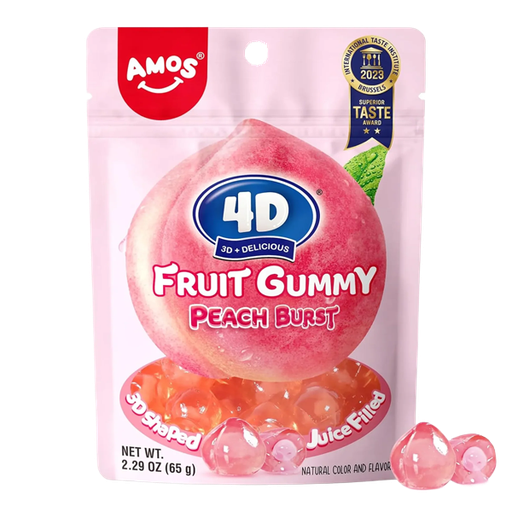 Amos 4D Peach Burst 65g