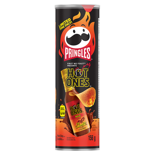 Pringles Hot Ones Rojo 156g