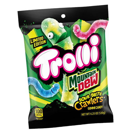 Trolli Sour Mountain Dew Crawlers 120g