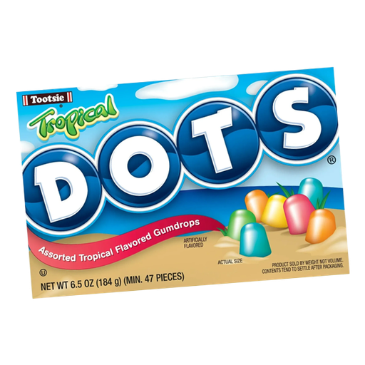 Dots Gumdrops Tropical 184g