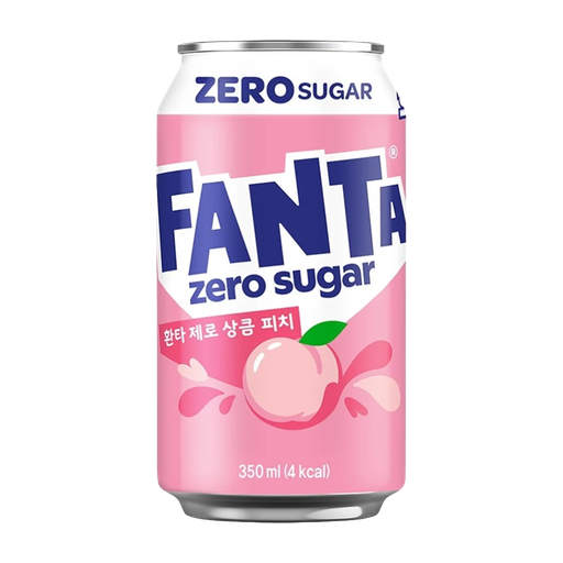 Fanta White Peach Zero 350ml