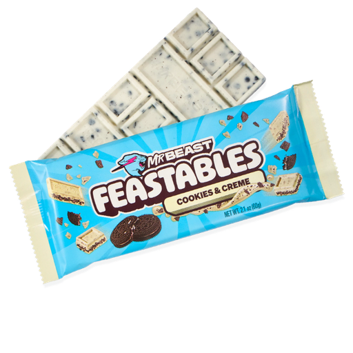 Mr Beast Feastables Cookie & Creme 60g