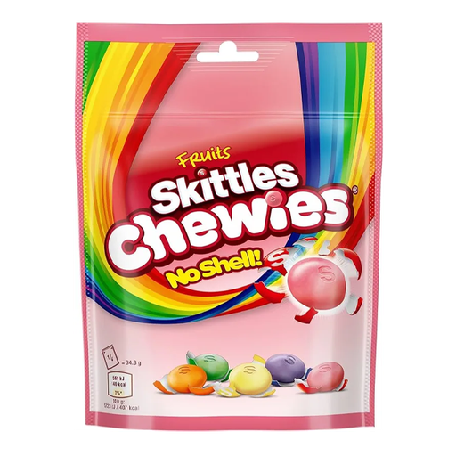 Skittles Chewies Sweets Fruit Pouch 137g