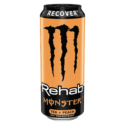 Monster Rehab - Peach 500ml