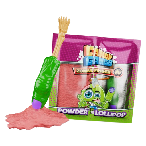 Zombie Finger Lollipop With Powder 35g