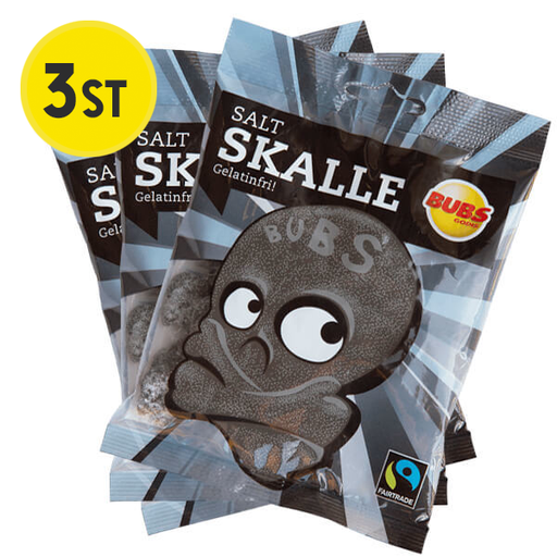 3st - Bubs Saltskalle 90g
