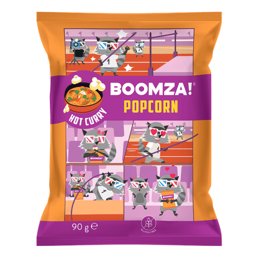 BOOMZA! Popcorn Hot Curry 90g