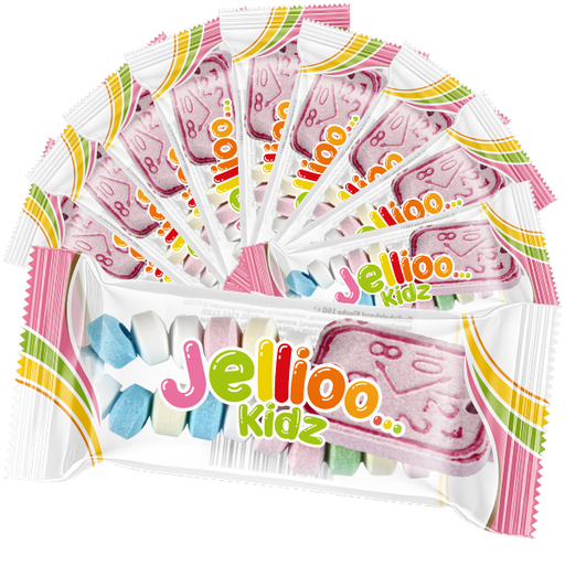 10st - Jellioo Godisarmband Klocka 15g