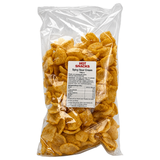 Hot Snacks Crispy Spicy Sour Cream 150g