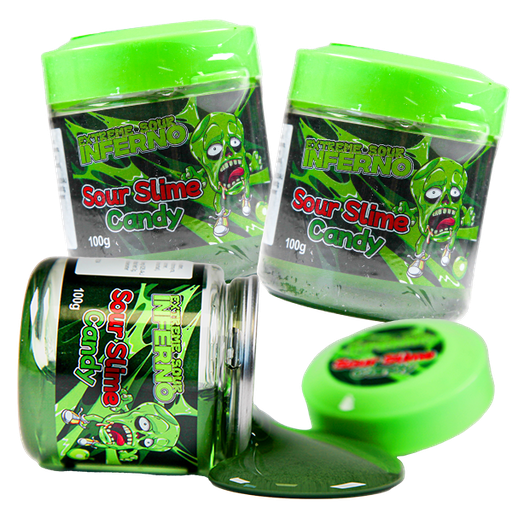 3st - Jellioo Inferno Sour Slime 100g