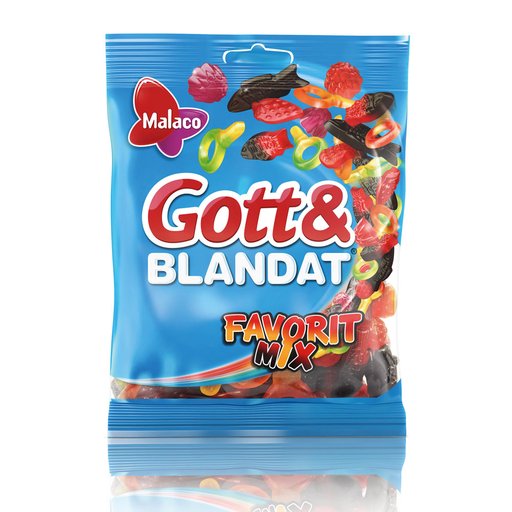 GOTT & BLANDAT FAVORITMIX 140 G
