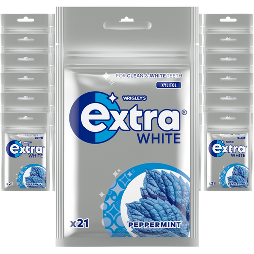Extra White Pepparmint 30-pack