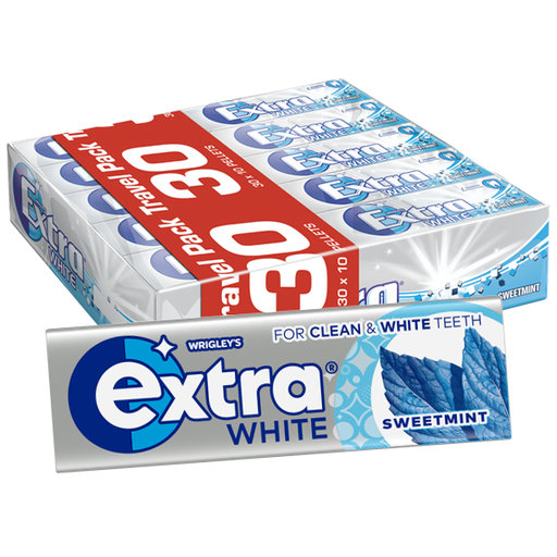 Extra White Sweet Mint - 30-pack á 10st