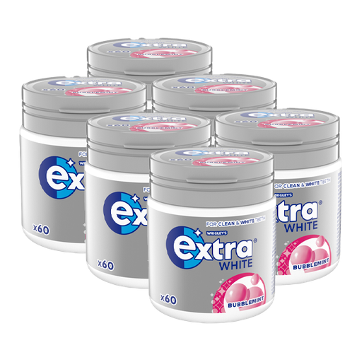 Extra White Bubblemint 6-pack