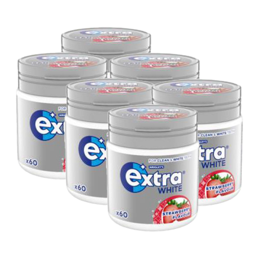 Extra White Strawberry 6-pack