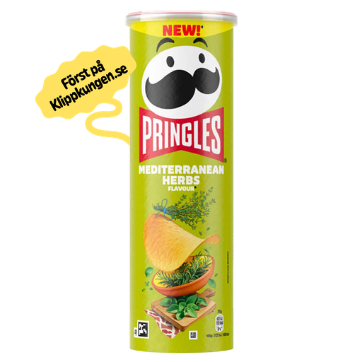 Pringles Mediterrean Herbs 165g