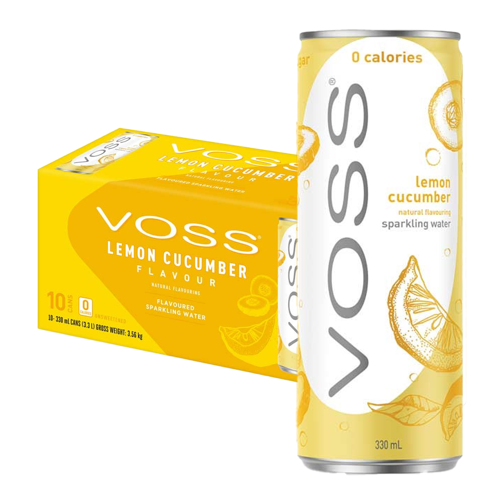 VOSS Water Lemon Cucumber 33cl x 10st