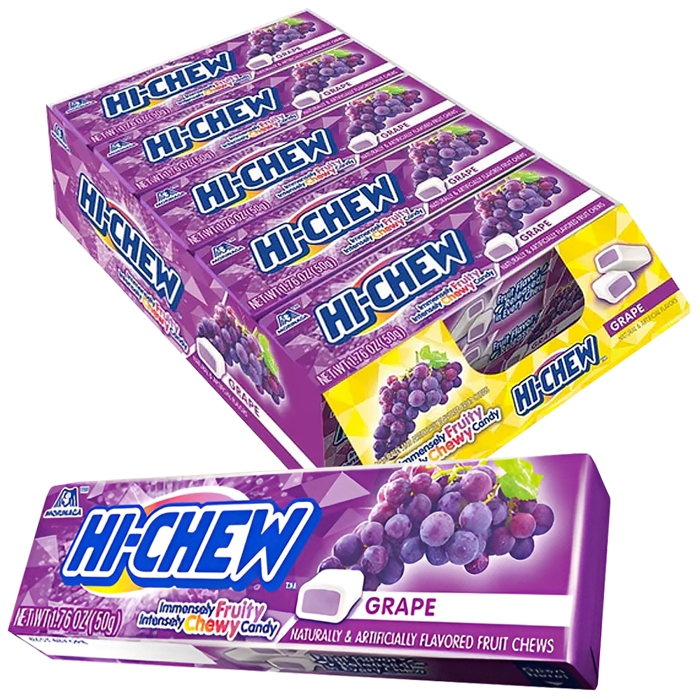 Hi-Chew Grape 50g x 15st | Default Start Page - Alla kategorier - Godis - Storpack | Gottegrisen