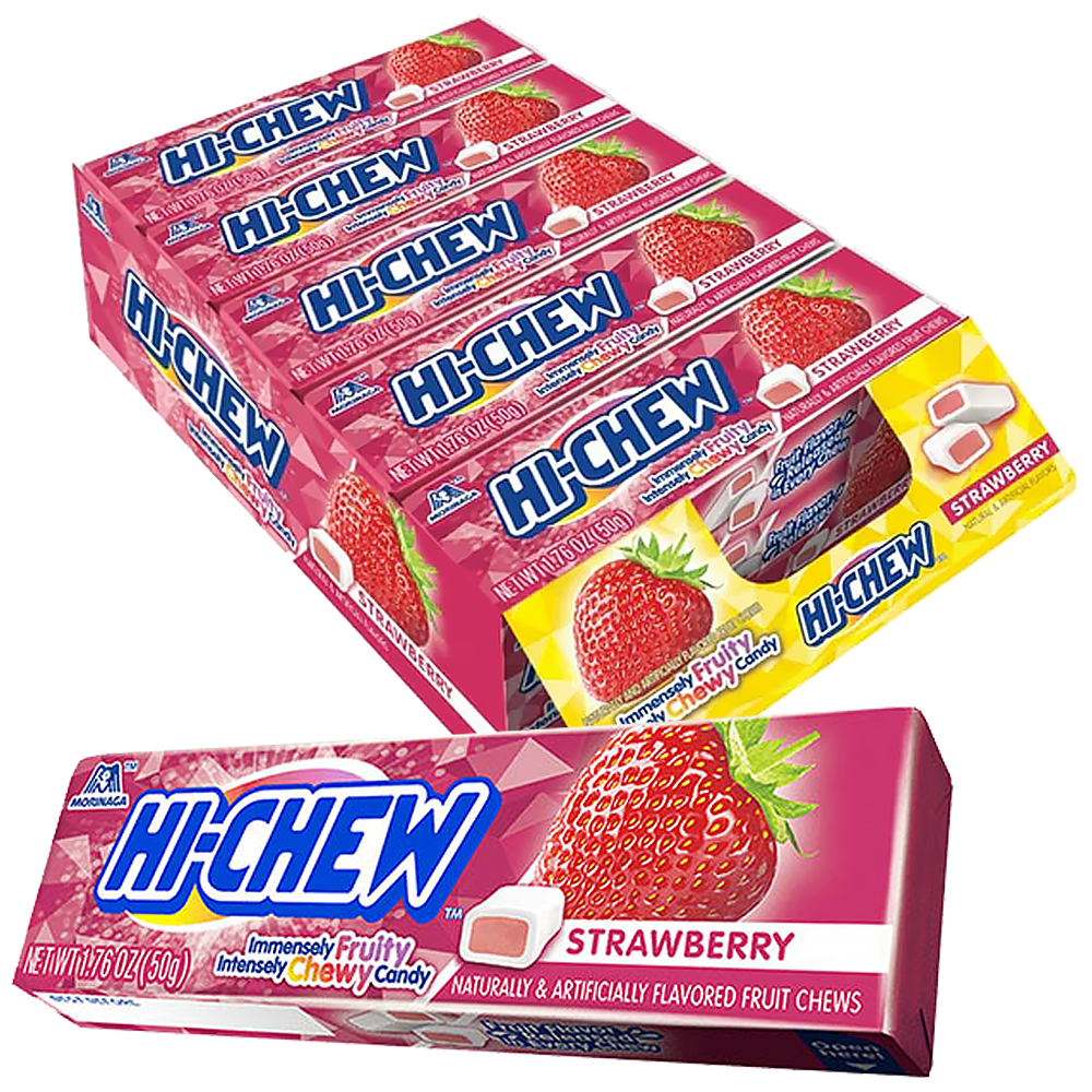 Hi-Chew Strawberry 50g x 15st | Default Start Page - Alla kategorier - Godis - Storpack | Gottegrisen