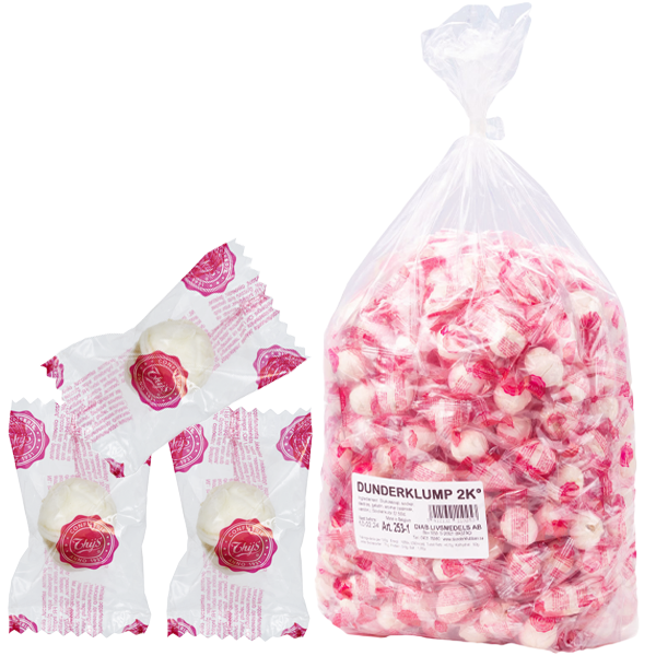 Dunderklumpar - 2 kg | Default Start Page - Alla kategorier - Godis - Lösvikt | Gottegrisen