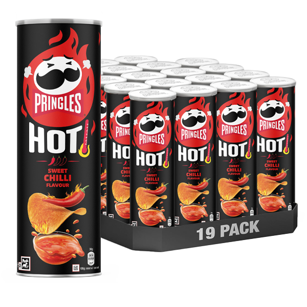 Pringles Hot Sweet Chili 19st x 160g |  | Gottegrisen