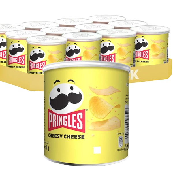 Pringles Cheesy Cheese 12st x 40g |  | Gottegrisen