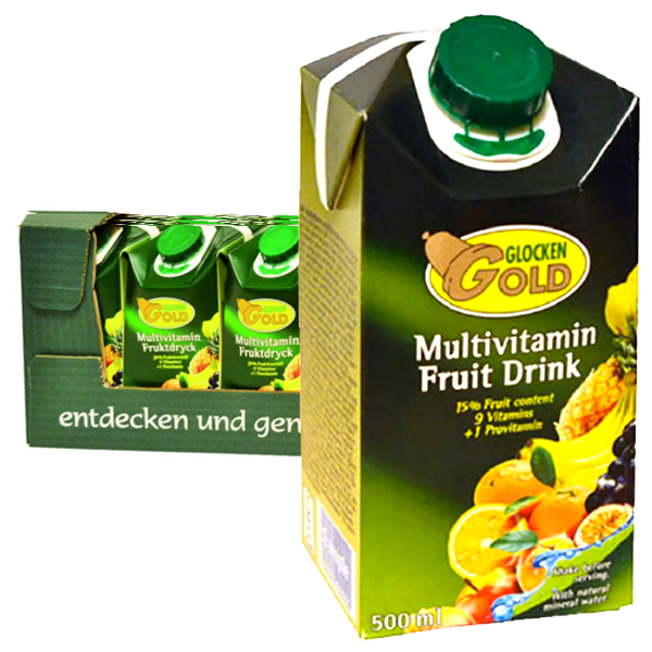 Glocken Gold Multivitamin 50cl x 12st | Default Start Page - Alla kategorier - Drycker - Juice & Saft | Gottegrisen