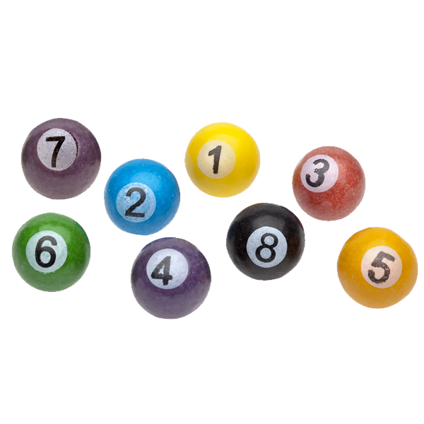 POOL BALLS 26MM | Default Start Page - Alla kategorier - Godis - Tuggummi - Godistuggummi | Gottegrisen