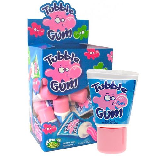 TUBBLE GUM TUTTI FRUTTI CANDIT -36st | Default Start Page - Alla kategorier - Varumärken - Lutti | Gottegrisen