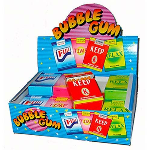 TUGGUMMI CIGARETTER 24ST | Default Start Page - Alla kategorier - Godis - Tuggummi - Godistuggummi | Gottegrisen