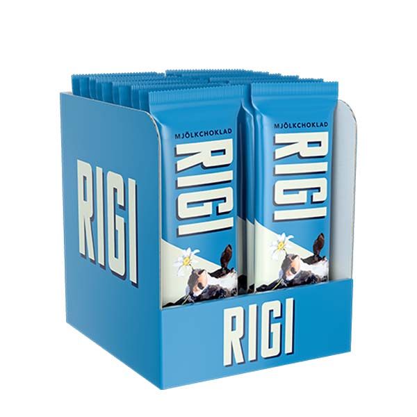 RIGI Mjölkchoklad 20g x 20 st | Default Start Page - Alla kategorier - Nyheter | Gottegrisen