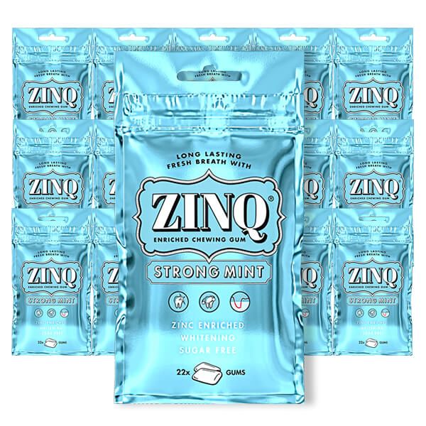 ZINQ Strong Mint 31.5 g x 15 st | Default Start Page - Alla kategorier - Godis - Klubbor & Tuggummi | Gottegrisen