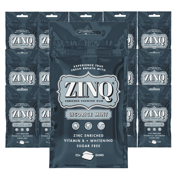 ZINQ Licorice Mint 31.5g x 15 st | Default Start Page - Alla kategorier - Godis - Klubbor & Tuggummi | Gottegrisen