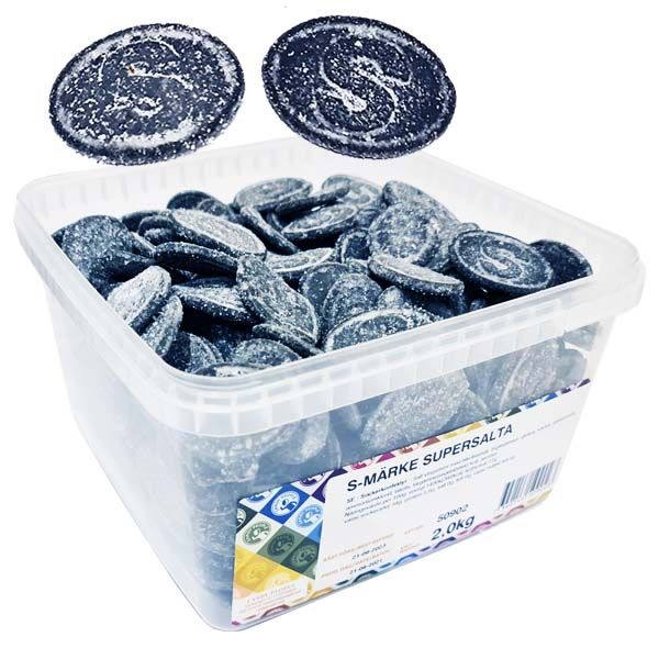 S-märke Supersalta 2kg | Default Start Page - Alla kategorier - Godis - Lösvikt | Gottegrisen