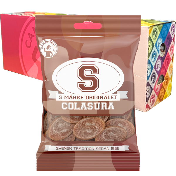 S-Märke Colasura 18st x 80g |  | Gottegrisen