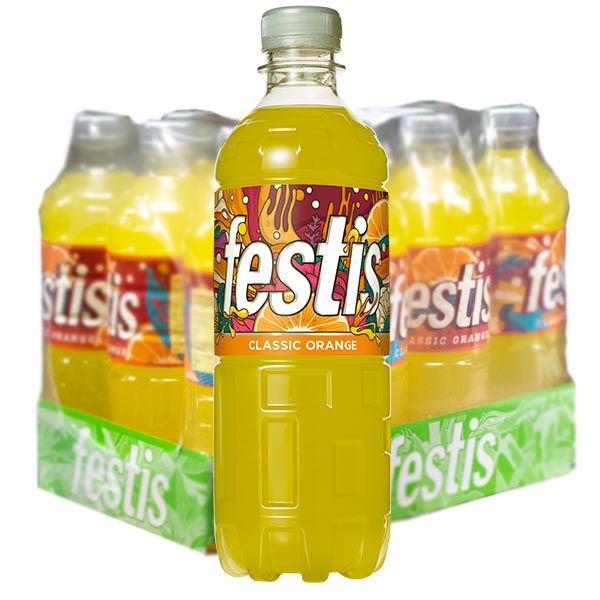 Festis Orange 12st x 50cl | Default Start Page - Alla kategorier - Drycker - Juice & Saft | Gottegrisen