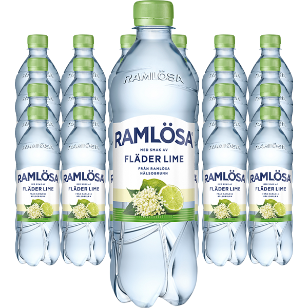 Ramlösa Fläder Lime 50cl - 24st |  | Gottegrisen