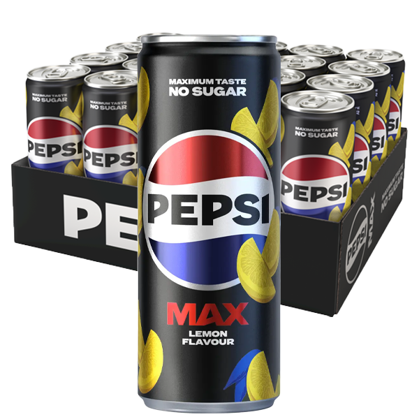 Pepsi MAX Lemon 33cl x 20st | Default Start Page - Alla kategorier - Drycker - Läsk | Gottegrisen