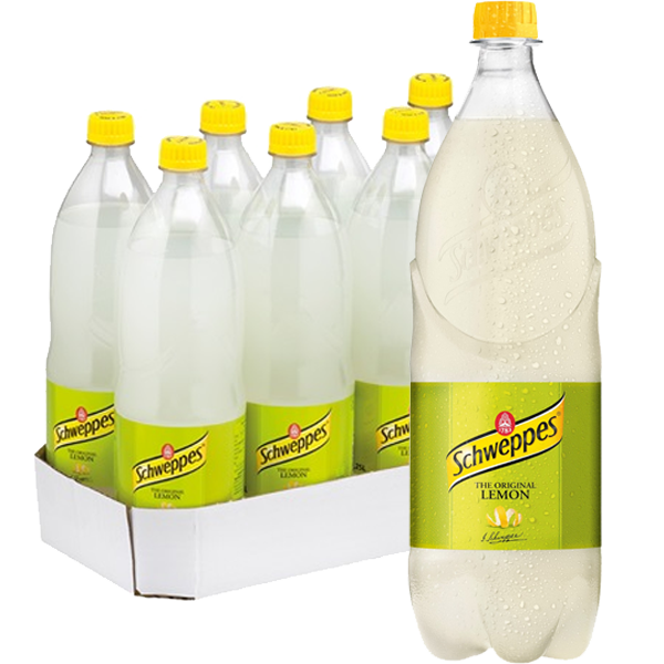 Schweppes Lemon 150cl x 8st | Default Start Page - Alla kategorier - Drycker - Cider & Drinkmixar | Gottegrisen
