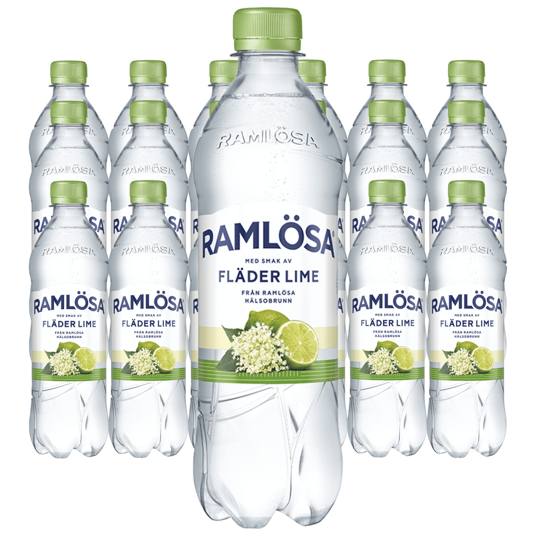 Ramlösa Fläder Lime 50cl x 24st
