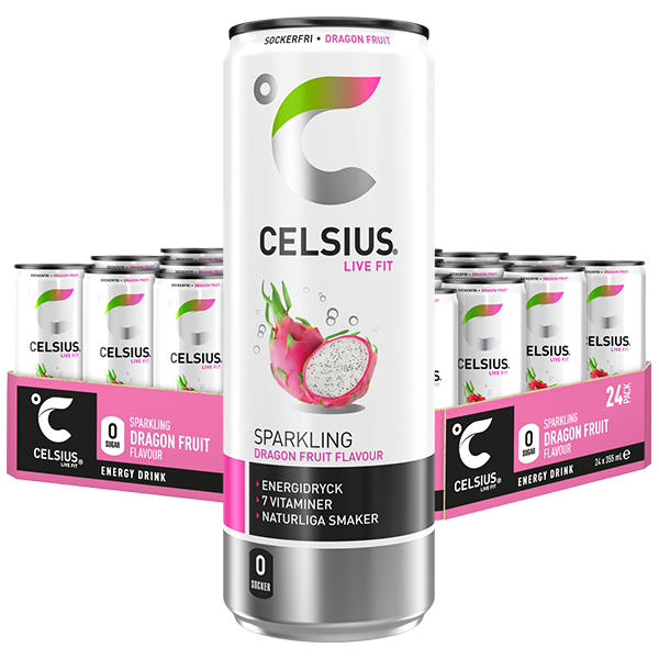 Celsius Dragon Fruit 24st x 355ml | Default Start Page - Alla kategorier - Nyheter - Nyheter 2024 - Dryck - Nyheter 2024 | Gottegrisen