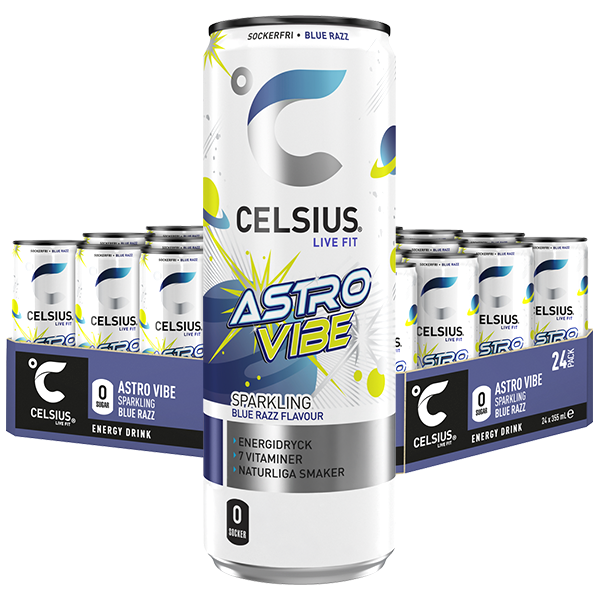 Celsius Astro Vibe 24st x 355ml | Default Start Page - Alla kategorier - Nyheter - Nyheter 2025 - Dryck - Nyheter 2025 | Gottegrisen