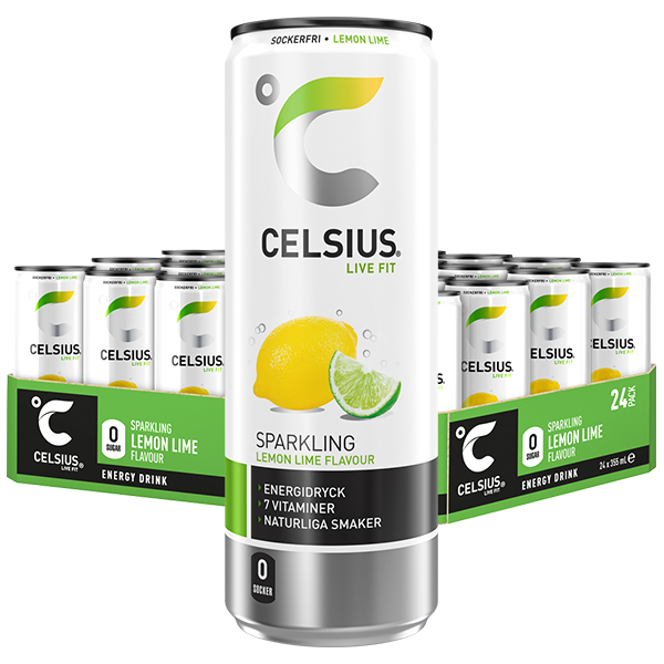 Celsius Citron Lime 24st x 355ml | Default Start Page - Alla kategorier - Varumärken - Celsius | Gottegrisen