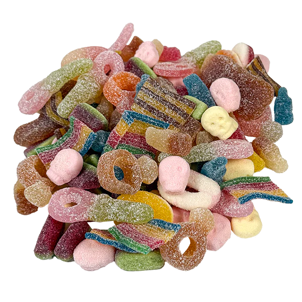 Fruktig Syrlig Godismix 480g | Default Start Page - Alla kategorier - Godis - Lösvikt | Gottegrisen
